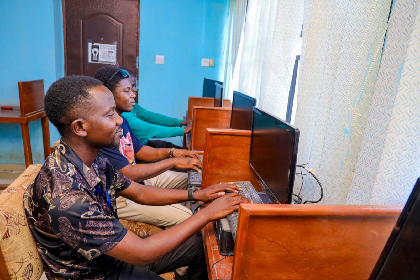 Student learning online